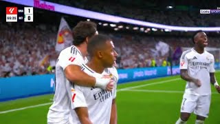 Gol de Kylian Mbappé hoy Real Madrid vs Real Betis 20 Todos los golesResultados y Resumen [upl. by Corbin282]