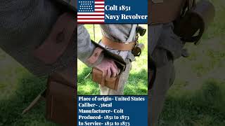 Colt 1851 Navy loading and firing [upl. by Merell]