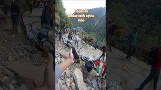 Nepal to Kedarnath cycle ride without money furkemanxe kedarnath nepaltokedarnathcycleride [upl. by Yatzeck861]