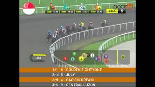 20240224  Race 5 Singapore Kranji Horse Racing Highlights  Pace88 Horse [upl. by Pettiford]