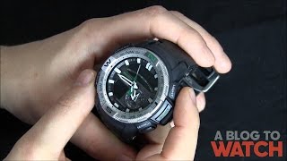 Casio Pro Trek PRG280 Watch Review  aBlogtoWatch [upl. by Chancellor]