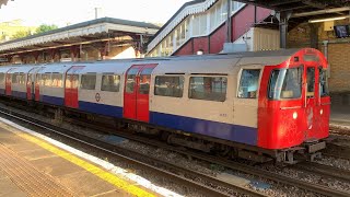 Bakerloo Line 1972 stock 3553 amp 3243 departing Harrow amp Wealdstone [upl. by Atinob746]