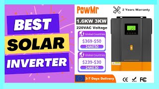 Top Best PowMr Hybrid Solar Inverter [upl. by Llehcsreh]