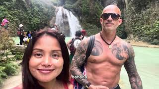 FEATURING THE NATURE POWER OF KAWASAN FALLS kawasanfalls badiancebu youtubeshorts viral [upl. by Alrahc272]