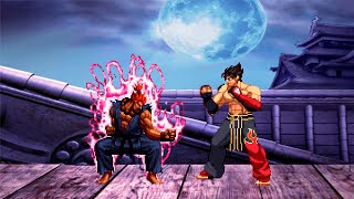 SHIN AKUMA VS JIN KAZAMA [upl. by Anitram]