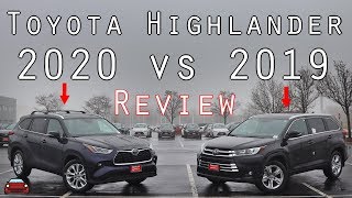 2019 Toyota Highlander Vs 2020 Toyota Highlander  Whats New [upl. by Carrol167]