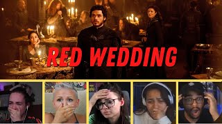 Reactors Reaction to the RED WEDDING in Game of Thrones 3x9  The Rains of Castamere [upl. by Retsim]