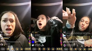 Danielle Bregoli Live Bhad Bhabie Instagram Live  January 20th 2020 [upl. by Siul870]