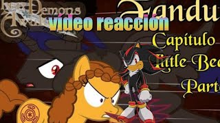 vídeo reacción a when Demons awake capitulo 5 parte 1 fandub [upl. by Gnud98]