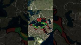 The Ottoman Empire 🇹🇷 history edit ottomanempire turkey shorts mapper mapping geography [upl. by Anelrihs225]