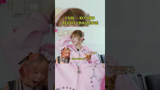 UNIS  Kotoko Aegyo Challenge unis [upl. by Rossing624]