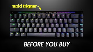 ASUS did a Hall Effect Keyboard  FALCHION ACE HFX Review  Before You Buy [upl. by Boorer]