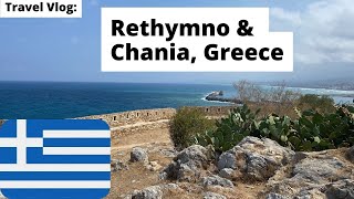 CRETE Vlog  Crete Greece Travel Vlog  Crete Travel Guide  Chania Crete  Rethymno Crete  Sirtaki [upl. by Lenard]