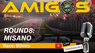 Season 18 Round 8  Misano 90min [upl. by Asina]