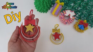 PASSO A PASSO Diy de Natal Decoração de Natal O que fazer para o Natal CHRISTMAS NAVIDAD Noel [upl. by Pilif]