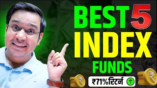 Best 5 Index Funds to Invest in 2024  Top Performing Index Funds [upl. by Rossie]