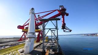 Happy Star  Discharge continuous ship unloader Japan [upl. by Bagley651]