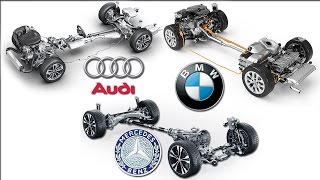 4MATIC Vs xDrive Vs Quattro 4X4 System  Mercedes Benz  BMW  Audi [upl. by Sabina]