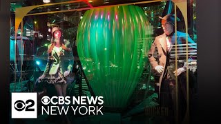 Bloomingdales unveils holiday windows at NYC flagship store [upl. by Malley]