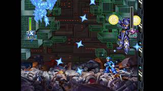 Mega Man X6  Metal Shark Player No Damage Dashless [upl. by Bradeord]