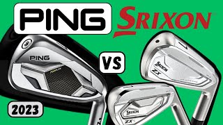 Ping G430 Irons vs Srixon ZX4  ZX5 irons [upl. by Marie-Ann25]