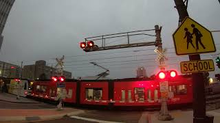 Cedar Street Railroad Crossing in San Diego CA [upl. by Khalil194]