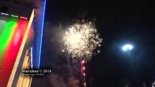 New years in Burgas BulgariaНова година в Бургас [upl. by Hanshaw]