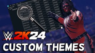 WWE 2K24 How to install Custom Soundtracks and themes  Sound editor [upl. by Ransell281]