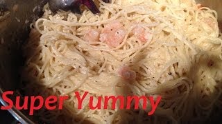 Red Lobster Shrimp Pasta  Super Easy and Yummy  Enjoy [upl. by Gustave]