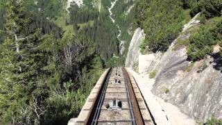 Gelmerbahn decent 720p finished editmpg [upl. by Nicram]