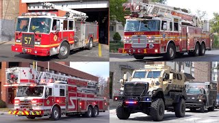 Best of All Time  Fire Trucks Ambulances amp Police Responding Compilation  100K Subs Special [upl. by Carlita339]