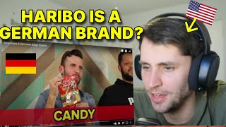 American reacts to GERMAN SNACKS vs USA SNACKS [upl. by Dillon]