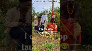 Wahala in the shrine 😂funny shots trending viralshort markangelcomedy [upl. by Carvey]