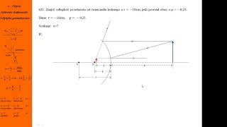 621 Fizykamax optyka geometryczna ujemny promień krzywizny ogniskowa [upl. by Llevron]
