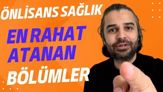 YKS TERCİH ÖNLİSANS SAĞLIK  2 YILLIK  ATAMASI EN ÇOK SAYIDA VE EN RAHAT OLAN BÖLÜMLER [upl. by Anyat]