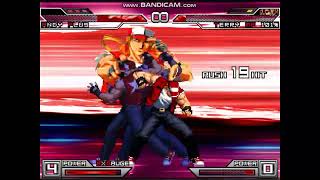 KOF MUGEN  Andy Bogard Plus CPU VS Terry Bogard MF 101 REAL PLAY  The Bogard brothers duel [upl. by Ailimaj]