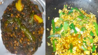 ERRA THOTAKURA FRY food cooking [upl. by Nibbor]