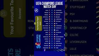 Uefa Champions League 202425 Match Day realmadrid barcelona manchestercity bayernmunich uefa [upl. by Way]