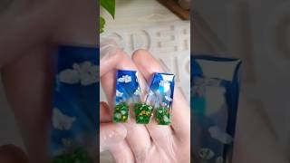 Make a beautiful resin alphabet full vedio  epoxy artshortvideo easyresin viralvideo diy short [upl. by Egnalos]