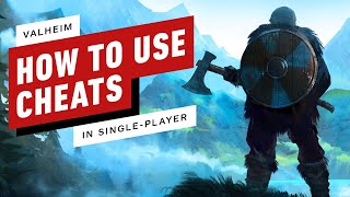 Valheim How to Use Cheats and Console Commands In SinglePlayer [upl. by Atenek68]