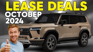 13 Luxury SUV Lease Deals You Cant Miss  October 2024 Steals on BMW Lexus Audi amp More [upl. by Amelus]