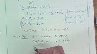 Lec37  Rigid Body 3D Kinetics Theory Eulers Equations of Motion [upl. by Layney31]