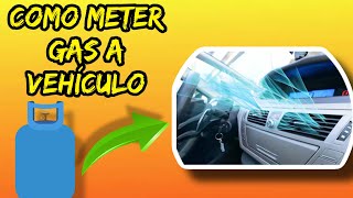 Como meter gas a tu vehículo [upl. by Bolte898]