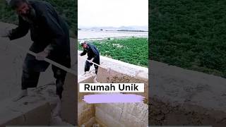 Nggak Nyangka‼️😱Rumah Unik Ini Dibangun dari Tanah Liat⁉️ shorts viralvideos [upl. by Llessur]