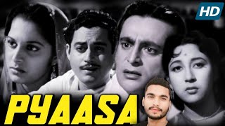 pyaasa movie review in Hindi  old hindi movie  pyaasa movie [upl. by Oderfla]