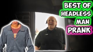 Best of Headless Man Prank [upl. by Layman509]