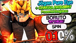 Obtaining 01 JOGAN And Becoming Boruto In Shinobi Life 2 [upl. by Jena]