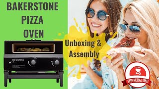 Bakerstone Pizza Oven  unboxing and assembly [upl. by Cosette]