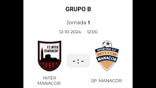 JORNADA 1 BENAJMIN SUB 9 INTER MANACOR vs SP MANACOR [upl. by Corin]