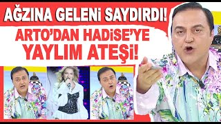 Artodan Hadiseye çok sert sözler Köyüne dön köyüne [upl. by Kersten]